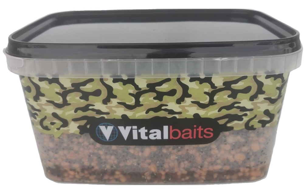 Vitalbaits partikel prepared particles mix bucket 3 kg