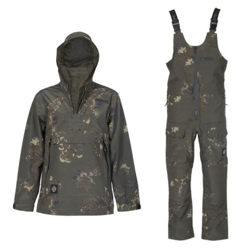 Nash Bunda Scope Waterproof Smock + Nohavice Scope Waterproof Bib and Brace - M