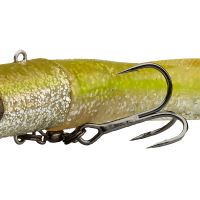 Savage Gear 3D Hard Eel Slow Sinking Green Silver Ayu 17 cm 50 g (3)