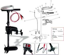 Rhino Elektromotor VX24 Cobold Outboard Motor Black (1)