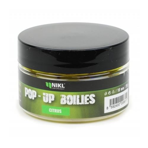 Nikel Plávajúce Pop-Up Boilies Citrus