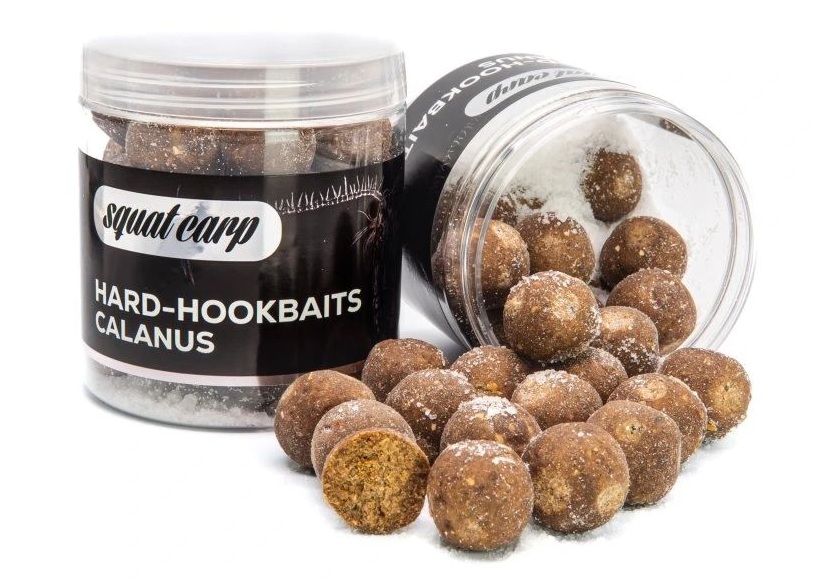Squat carp tvrdené boilies hard hookbaits calanus 170 g - 20 mm