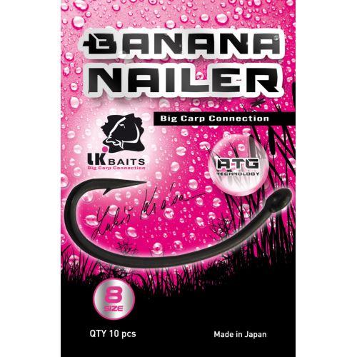 LK Baits Háčiky Banana Nailer Size 8 (10ks)