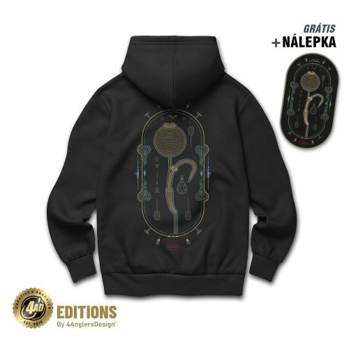 4ANGLERSDESIGN Mikina Details Make The Difference