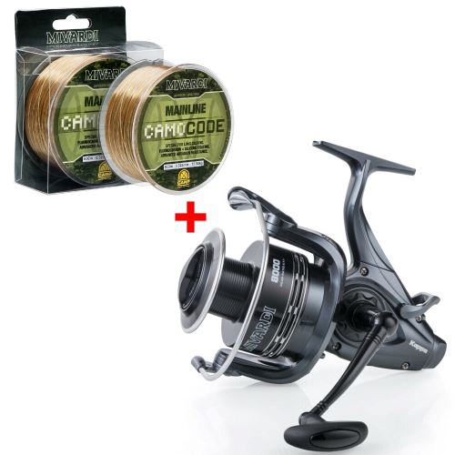 Mivardi Navijak Kappa 7000 + Vlasec CamoCODE Mainline 0.305 mm 600 m