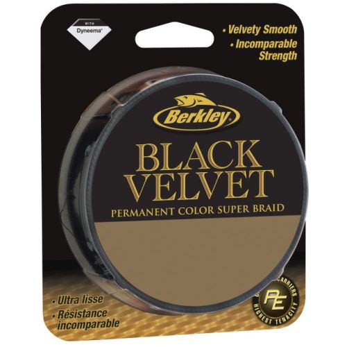 Berkley Spletaná šnúra Black Velvet