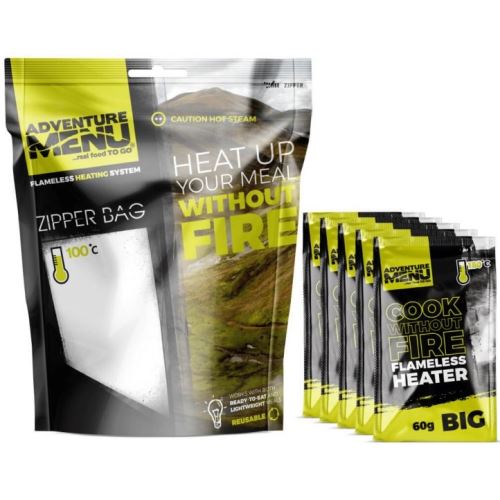 Adventure Menu Samoohrevná Kapsula Set 5x60 g + Zipper Bag