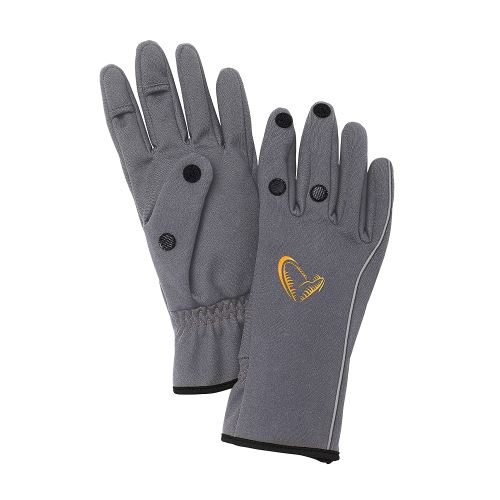 Savage Gear Rukavice Softshell Glove Grey