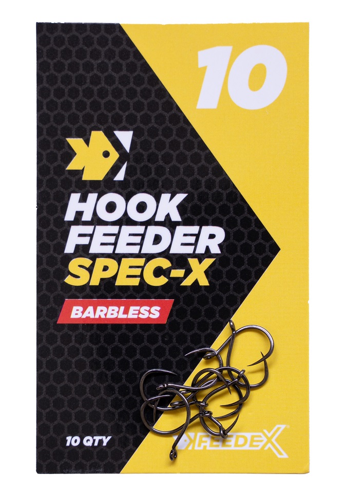 Feeder expert háčiky spec-x hook bez protihrotu 10 ks - veľkosť 12