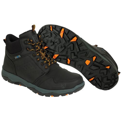 Fox Topánky Collection Black Orange Mid Boots