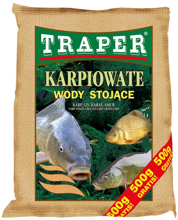 Traper vnadiaca zmes popular kapor - stojaca voda 2,5 kg