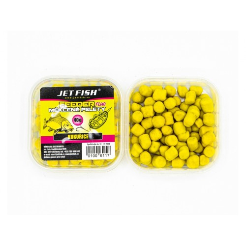 E-shop Jet fish mäkčené peletky 40 g - kukurica