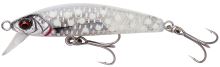 Savage Gear Wobler Gravity Minnow Sinking Crystal White Glow 5 cm 4,3 g