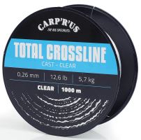 Carp´R´Us Vlasec Total Crossline Cast Clear 1000 m - 0,23 mm 4,7 kg