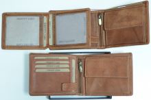 Kožená Rybárska Peňaženka Kapor - Hnedá. (2)