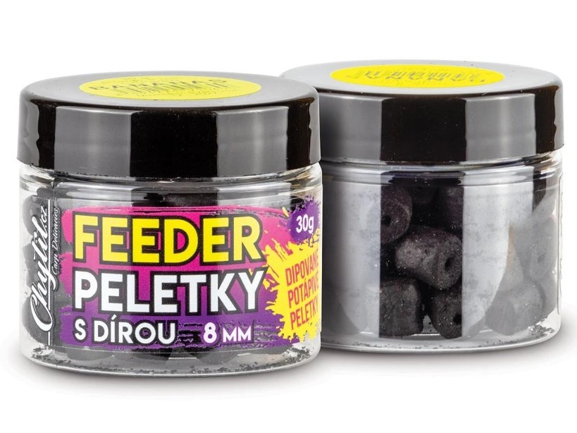 Chytil feeder peletky s dierou 8 mm 30 g - cesnak