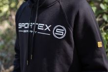 Sportex Rybárska Mikina s Kapucňou Čierna (3)