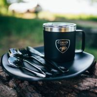 Giants Fishing Kreslo Chair Long Back + Nerezový Thermo Hrnček 400 ml (7)