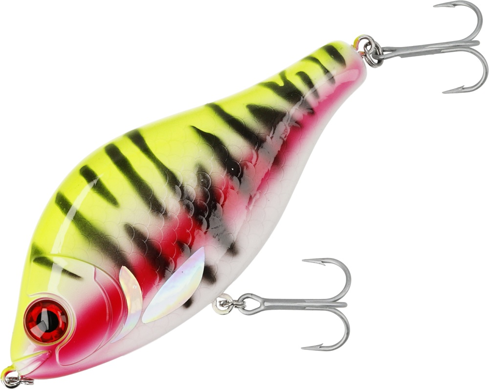 E-shop Mikado wobler mft jerk sinking lemon tiger - 7 cm 19 g