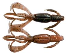 Keitech Gumová Nástraha Crazy Flapper Green Pumpkin Orange Gold - 5 cm 0,7 g 8 ks