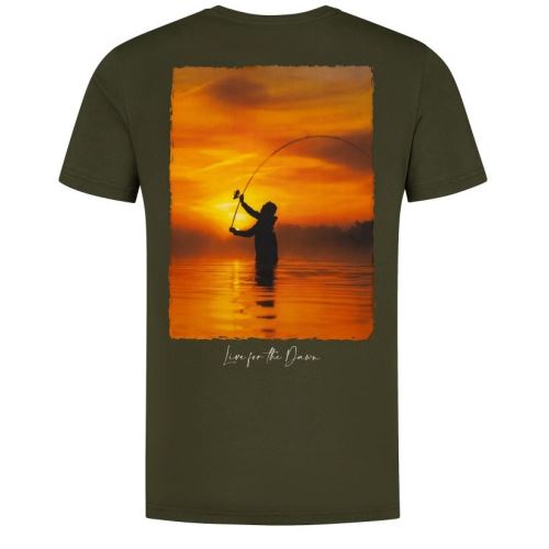 Korda Tričko Sunrise Tee Dark Olive