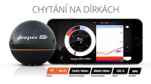 Deeper Pro + Fishfinder nahadzovací sonar WiFi s GPS Zimná edícia (4)