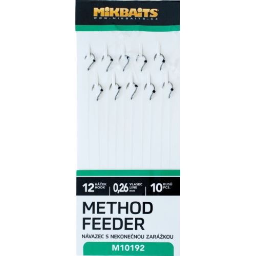 Mikbaits Method Feeder Nadväzce S Nekonečnou Zarážkou