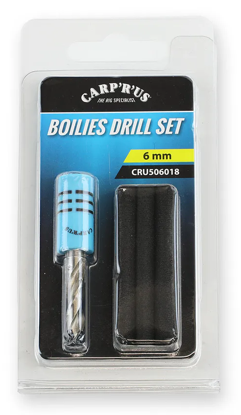 Carp´r´us vrtáčik boilies drill set 6 ks - priemer 6 mm