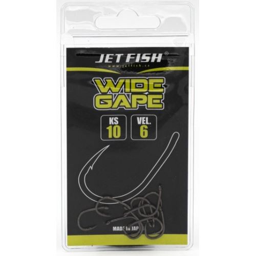 Jet Fish Háčiky Wide Gape 10 ks