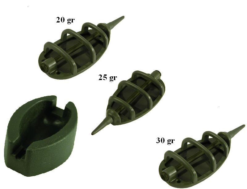 E-shop Extra carp method feeder set 3+1