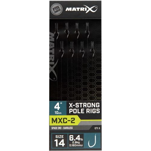 Matrix Náväzec MXC-2 X-Strong Pole Rig Barbless 10 cm