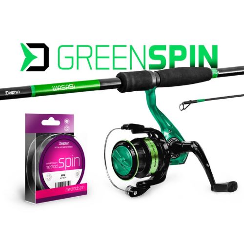 Delphin Prút Wasabi Spin 1,8 m 30 g + navijak zdarma