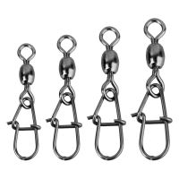 Savage Gear Obratlík s Karabínkou Eggsnap Swivel XXS 10 ks 14 kg (1)