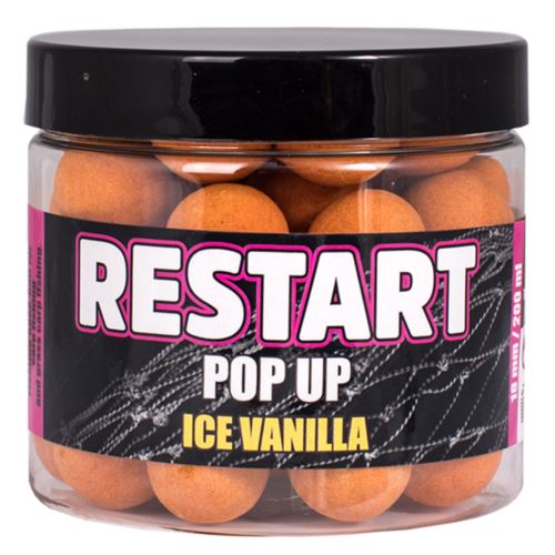 LK Baits Pop-up ReStart Ice Vanille 18 mm 200 ml