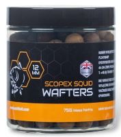 Nash Vyvážené Boilie Wafters Scopex Squid - 75 g 12 mm