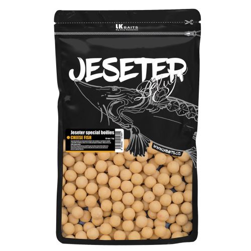 LK Baits Boilie Jeseter Special Cheese Fish - 1 kg 18 mm