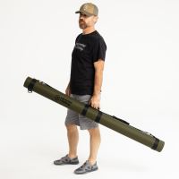Adventer & Fishing Cestovný Tubus Na Prúty Dark Green Khaki (10)