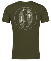 Korda Tričko Womens Mandala T-Shirt Dark Olive - XL