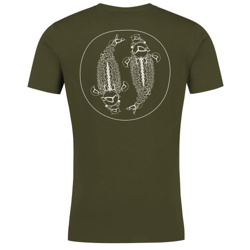 Korda Tričko Womens Mandala T-Shirt Dark Olive