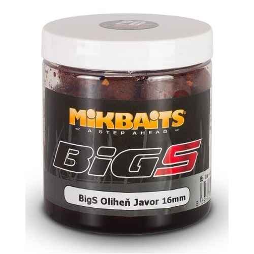 Mikbaits Boilies v Dipe Big S Oliheň Javor 250 ml