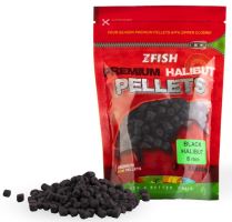 Zfish Chytacie Pelety Premium Halibut Pellets Black Halibut 200 g - 8 mm