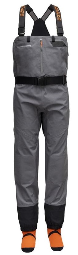 Grundéns prsačky men´s vector stockingfoot wader anchor - medium king 42-44,5.
 Brodiace nohavice sú vyrobené z poly-nylonovej vonkajšej tkaniny so 4vrstvovou bi-komponentnou laminačnou vrstvou, ktorá poskytuje vodotesnosť 30K pri ponorení.
 Špecifické vlastnosti: •Materiál: Poly-nylonová vonkajšia tkanina so 4-vrstvovou bi-komponentnou laminačnou vrstvou.