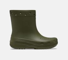 Crocs Čižmy Classic Rain Boot Army Green (2)