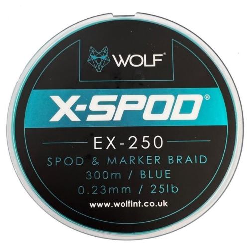 Wolf Šnúra Na Kŕmenie Raketou X-Spod EX Spod And Marker Braid 300 m 0,23 mm