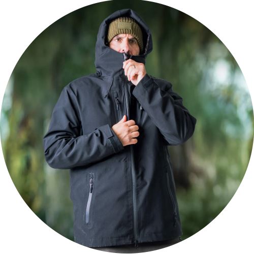 One More Cast Bunda Splash Camo Knight Waterproof Jacket