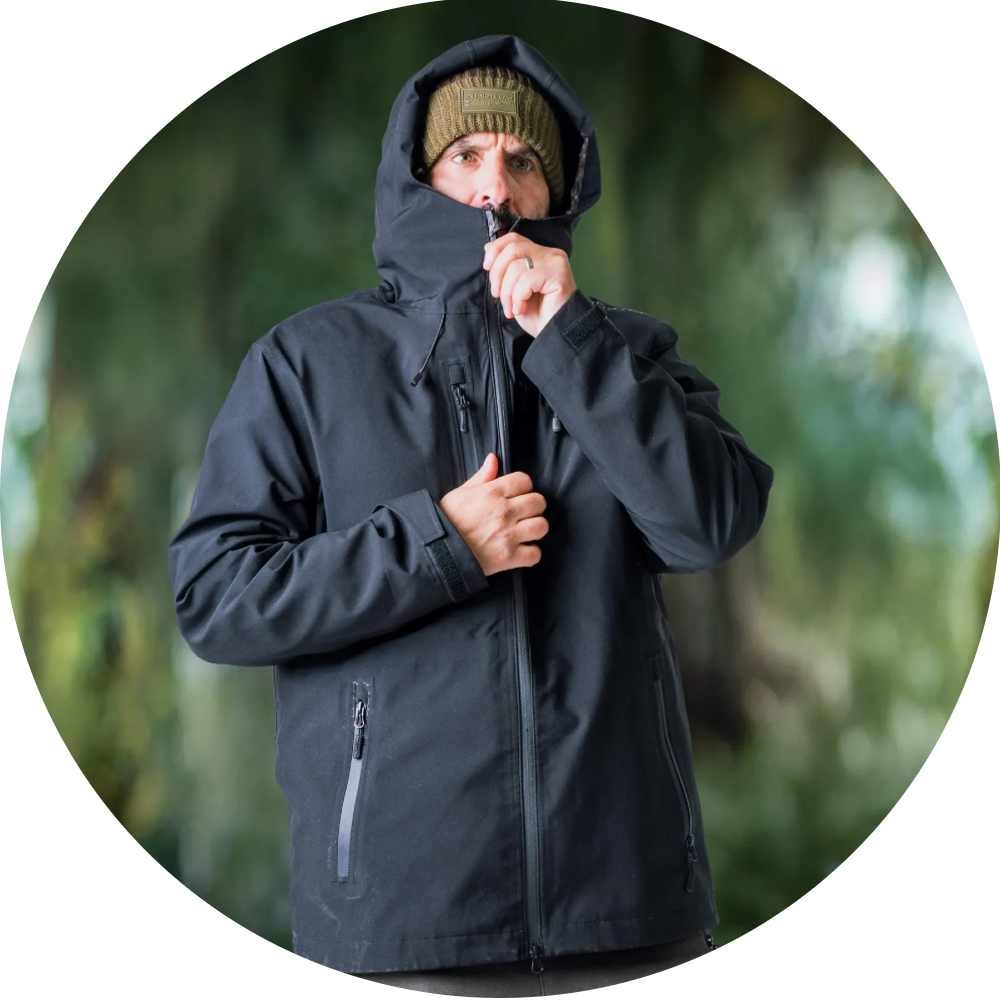 One more cast bunda splash camo knight waterproof jacket - xxl