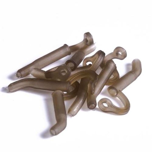 RidgeMonkey Rovnátko Connexion Mini D-Rig Kickers Organic Brown 10 ks