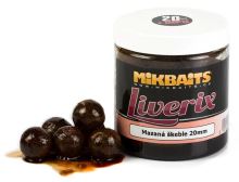 Mikbaits LiveriX Boilie V Dipe Mazaná Škebľa 250 g (1)