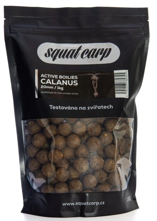 E-shop Squat carp active boilies calanus - 5 kg 20 mm