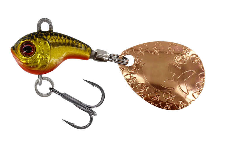 E-shop Westin nástraha dropbite tungsten spin tail jig gold rush - 2,2 cm 18 g